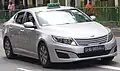 Kia Optima Premier's Silvercab livery