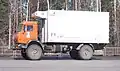 Civilian KamAZ-4326 with refrigerated box in Khanty-Mansiysk (2015)