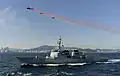 ROKS Yulgok Yi I during the National Fleet Review on 17 October 2015.