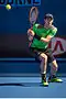 Murray playing Sousa at the 2015 Australian Open