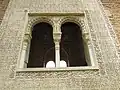 Decoration around the southwestern window