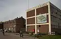 Former location of De WAR, former Steam Match Factory, Eem River, Amersfoort, the Netherlands, 2016.