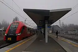 Platform number eight, of the former Warszawa Wola station