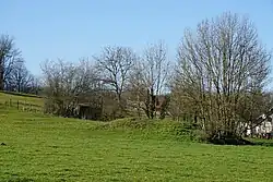 The slag heap of the Sallot well.