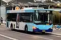 A Gemilang bodied Mercedes-Benz OC 500 LE operated by Transit Systems