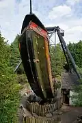 The ride in motion