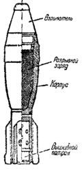 37 mm mortar bomb