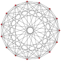2{3}2{4}5, or , with 15 vertices, 75 edges, and 125 faces