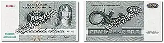 500 kroner note