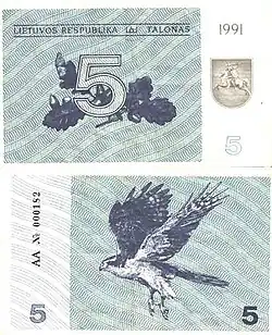 5 talonai