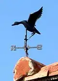 Weather vane in Añua