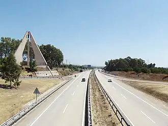 A-5 a la altura de Talavera de la Reina.JPG