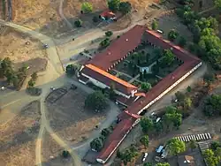 Aerial view of San Antonio de Padua from October 2013.