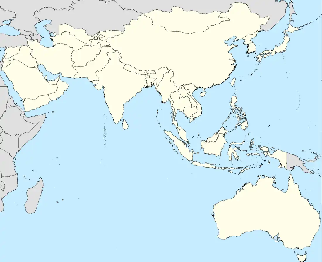 2009 AFC Champions League is located in Asian Football Confederation