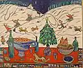 Alyona Azernaya, Russian winter, 2009