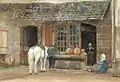 A Baker's Shop in Brittany. Oil on canvas, 1878.[11][14]