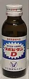 A bottle of the stronger formula Lipovitan D, which contains 1000&nbsp;mg of taurine