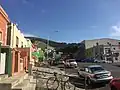 The view of Signal Hill from Bo-Kaap