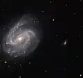 NGC 201 is a barred spiral galaxy similar to the Milky Way, a member of HCG 7[8]