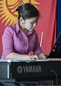 A female student