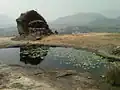 Ruined temple on Bodhikonda