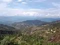 A view of the mountain range