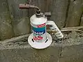 Handheld butane blowtorch