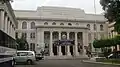 Supreme Court of the Philippines with the Impeachment tarpaulin