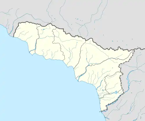 Sukhumi is located in Abkhazia