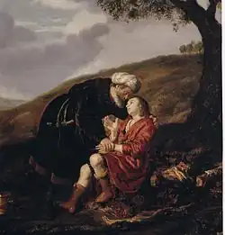 Abraham and Isaac before the Sacrifice, Tel Aviv Museum of Art, 1642.