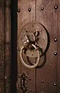 The original Norman door ring in 1963.