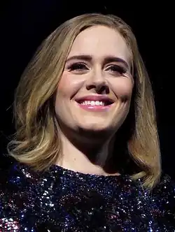 Adele 2022, 2016, and 2012 (Finalist in 2023)