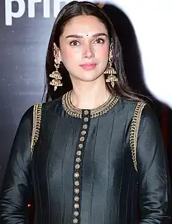 Portrait of Aditi Rao Hyadri.