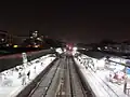 VIle Parle station: View from FoB