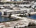Aerial photograph of campus