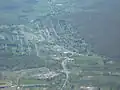 The above photo is an aerial view of Smethport (looking west) taken on May 4, 2008. Click for a larger view.