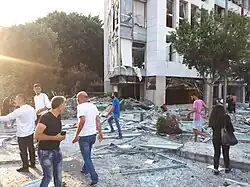 Image 5Aftermath of the 4 August 2020 Beirut explosion (from History of Lebanon)