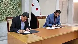 Syrian president Ahmed al-Sharaa and SDF leader Mazloum Abdi agree to integrate the SDF into the Syrian transitional government.