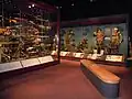 Display of weapons and uniforms