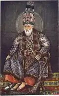 Portrait of Akbar II, 1827 (British Library)