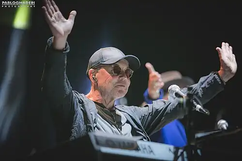 Clark on stage in 2019
