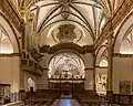 Choir and pipe organ.