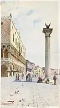 Doge's palace waterfront
