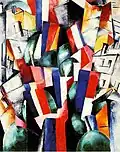 City (1913) by Alexandra Exter