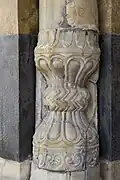 Aleppo Behramiyah Mosque decoration at entrance