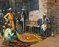 Der Teppichverkäufer [The Rug Merchant], c.1900