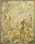 Resurrection II, 1956, Oil, 98x79 cm