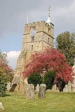 The church tower