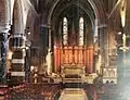 The interior of All Saints' during the 1990s.
