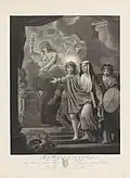 Allegory of Faith dedicated to Anna Maria Ebeling, by Jan Kamphuysen